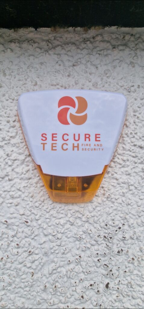 SecureTech Alarm Bell Box